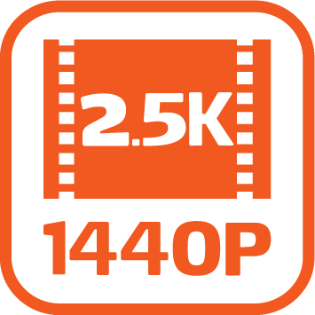 กลองหนา 2.5K 1440P - การบันทึกและจัดเก็บภาพที่ชัดขึ้น