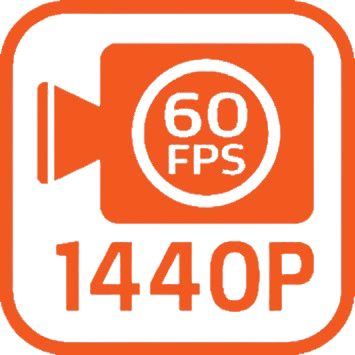 2.5K 1440P / 60fps