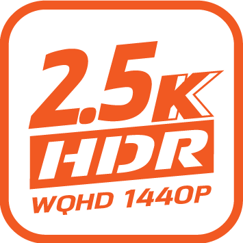 Onberispelijke beelden 1440P HDR-opnames