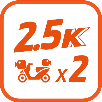 前後同時 2K 高解析度錄影