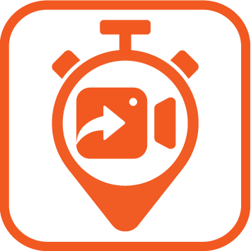 Time-lapse recording of the journey