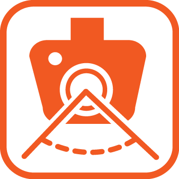 Угол обзора 135°