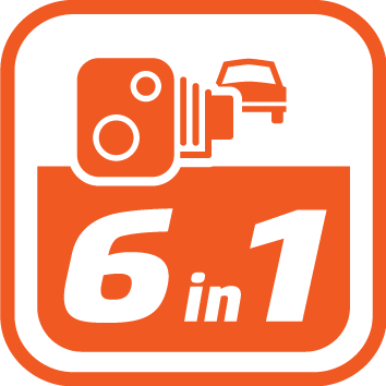 安全預警六合一 GPS 測速警示