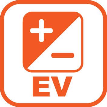 內建 7 段可調式 EV 值