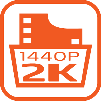 2K 1440P 高畫質錄影