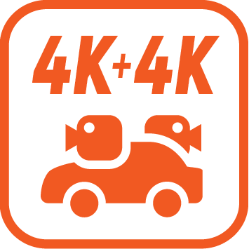 前4K+後2K+內2K 三鏡頭同步錄影