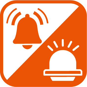 燈號與警示音雙重提醒