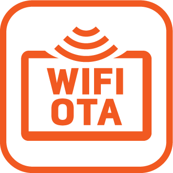 內建WIFI OTA無線更新測速點